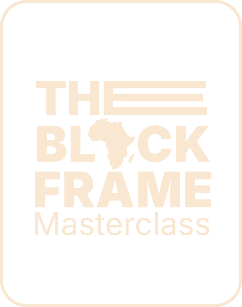 The Black Frame, A Shade Ethical Visual Masterclass